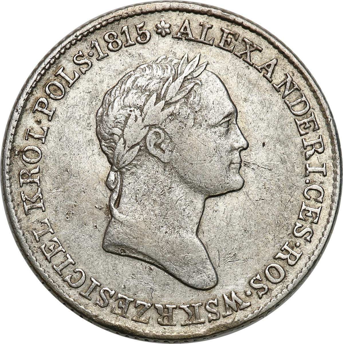 Królestwo Polskie/Rosja. Mikołaj I. 1 złoty 1828 FH, Warszawa - RZADKI ROCZNIK